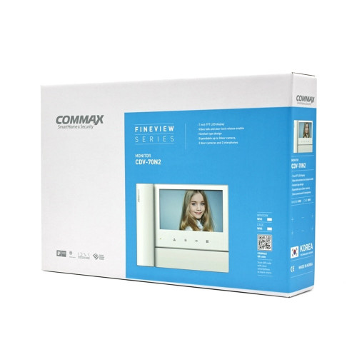 Видеодомофон COMMAX CDV-70N2 White